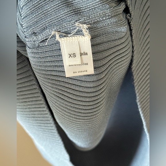 Cult Gaia Cameron Knit Midi Dress in Blue size XS - Picture 9 of 9